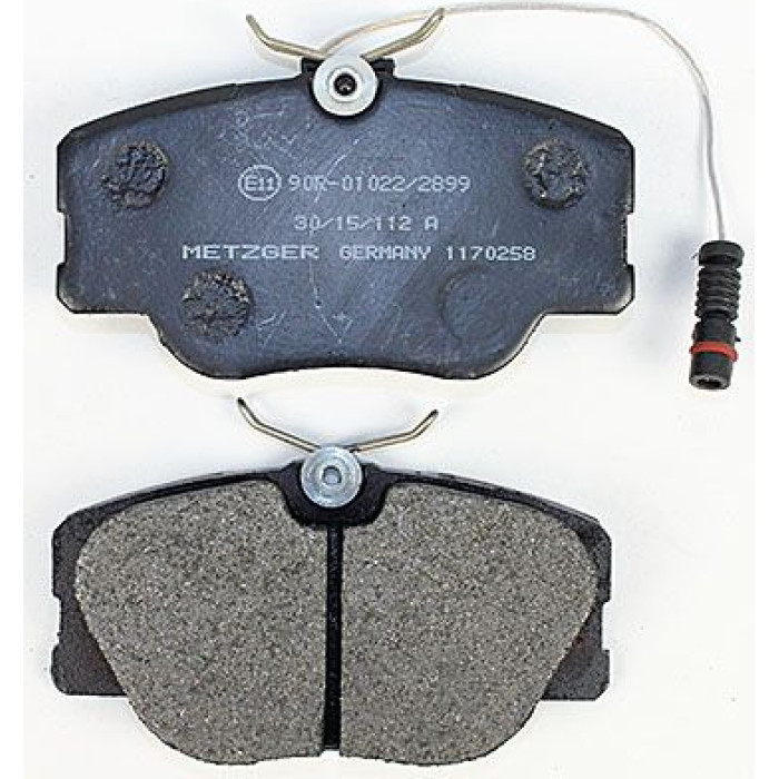 Metzger 1170258 Bremsbelagsatz, Scheibenbremse Metzger 1170258 Bremsbelagsatz, Scheibenbremse