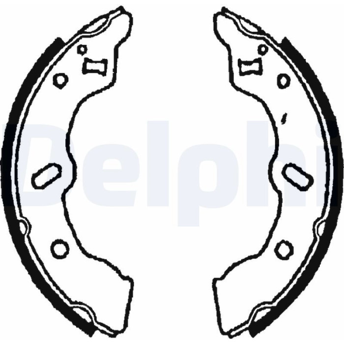 Delphi LS1699 Bremsbackensatz