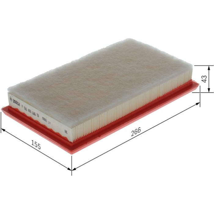 BOSCH F 026 400 686 Luftfilter BOSCH F 026 400 686 Luftfilter