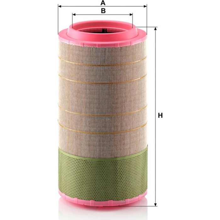 MANN-FILTER C 30 1530 Sekundärluftfilter MANN-FILTER C 30 1530 Sekundärluftfilter