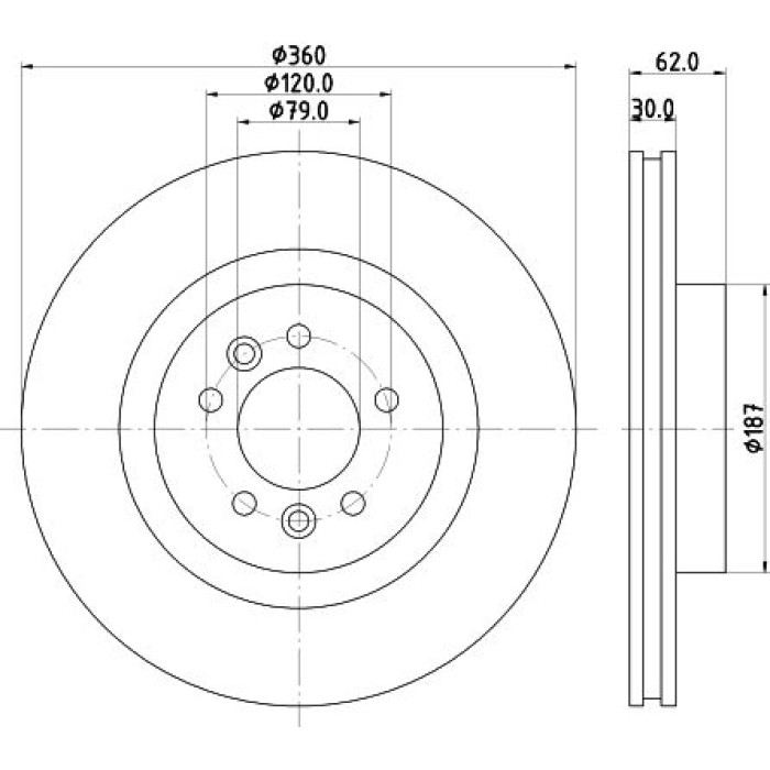 Hella 8DD 355 125-251 Bremsscheibe Pro High Carbon Hella 8DD 355 125-251 Bremsscheibe Pro High Carbon
