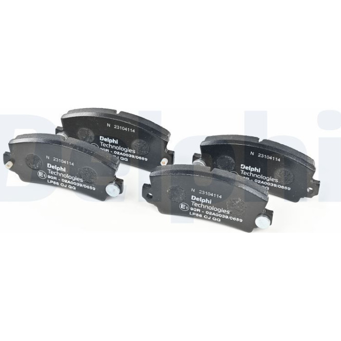 Delphi LP56 Bremsbelagsatz, Scheibenbremse