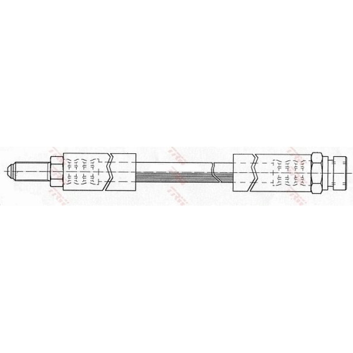 TRW PHB195 Bremsschlauch TRW PHB195 Bremsschlauch