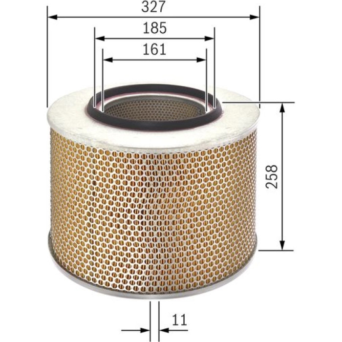BOSCH 1 457 429 779 Luftfilter