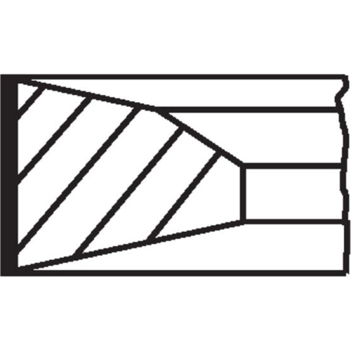 Mahle 005 23 N0 Kolbenringsatz Mahle 005 23 N0 Kolbenringsatz