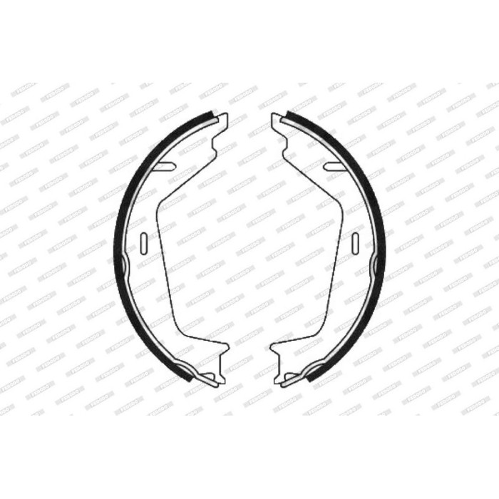 Ferodo FSB645 Bremsbackensatz, Feststellbremse PREMIER Ferodo FSB645 Bremsbackensatz, Feststellbremse PREMIER