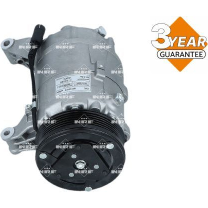 NRF EASY FIT 32409 Klimakompressor für MINI Schrägheck, Cabrio CVC, 12V, PAG 46, mit PAG-Kompressoröl, mit Dichtring NRF EASY FIT 32409 Klimakompressor für MINI Schrägheck, Cabrio CVC, 12V, PAG 46, mit PAG-Kompressoröl, mit Dichtring