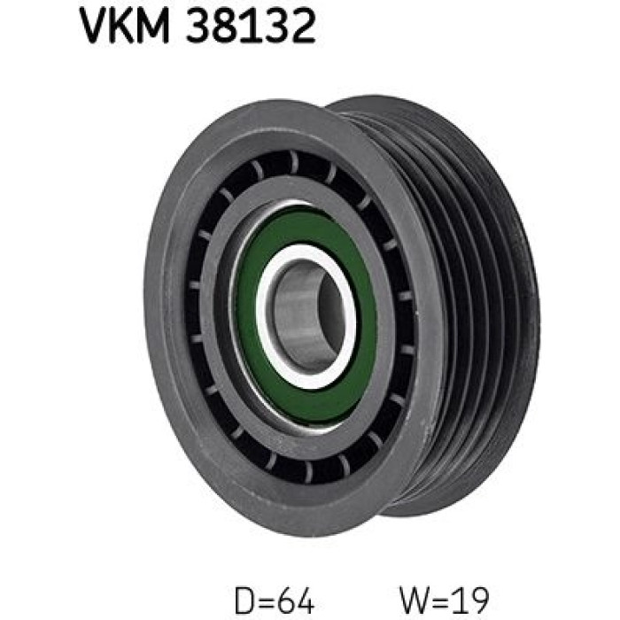 SKF VKM 38132 Umlenkrolle/Führungsrolle, Keilrippenriemen SKF VKM 38132 Umlenkrolle/Führungsrolle, Keilrippenriemen