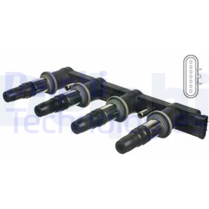 Delphi CE01840-12B1 Zündspule Delphi CE01840-12B1 Zündspule