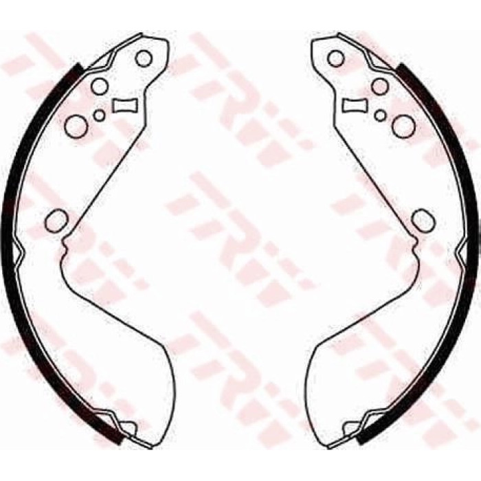 TRW GS8596 Bremsbackensatz TRW GS8596 Bremsbackensatz