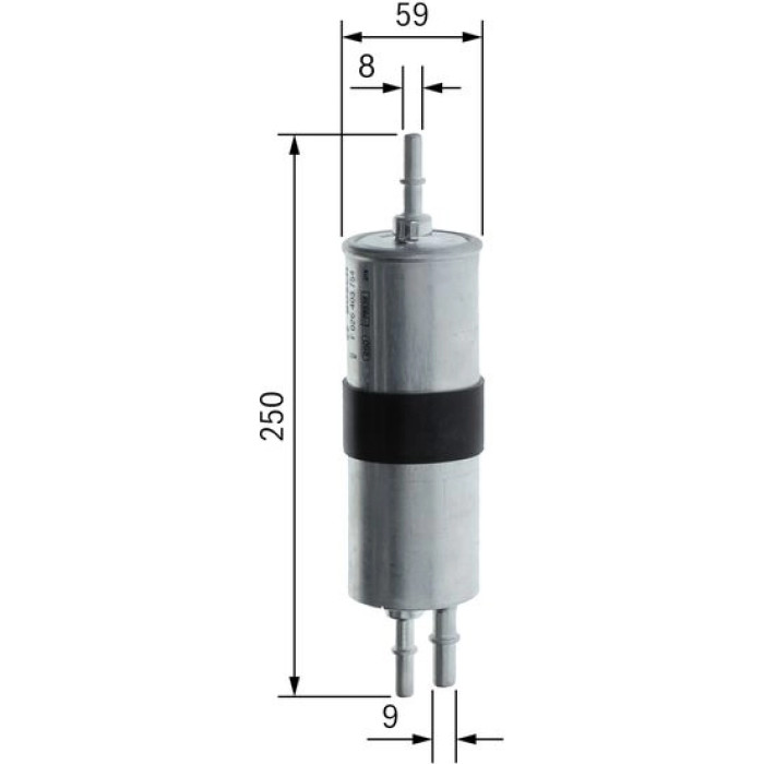 BOSCH F 026 403 754 Kraftstofffilter BOSCH F 026 403 754 Kraftstofffilter