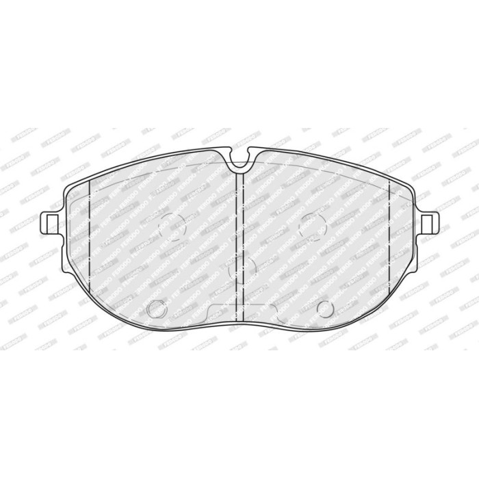 Ferodo FDB5338 Bremsbelagsatz, Scheibenbremse PREMIER ECO FRICTION Ferodo FDB5338 Bremsbelagsatz, Scheibenbremse PREMIER ECO FRICTION