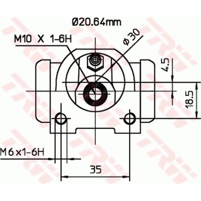 TRW BWF311 Radbremszylinder