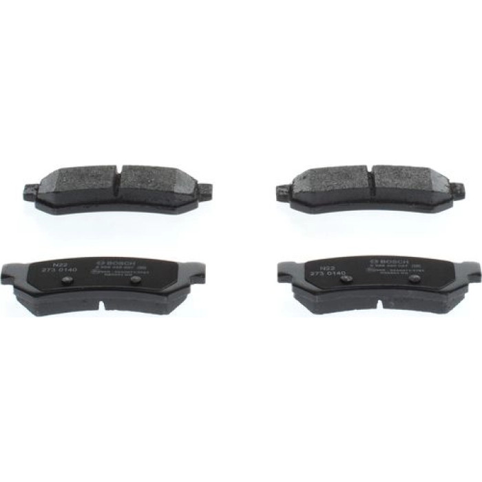 BOSCH 0 986 460 007 Bremsbelagsatz, Scheibenbremse
