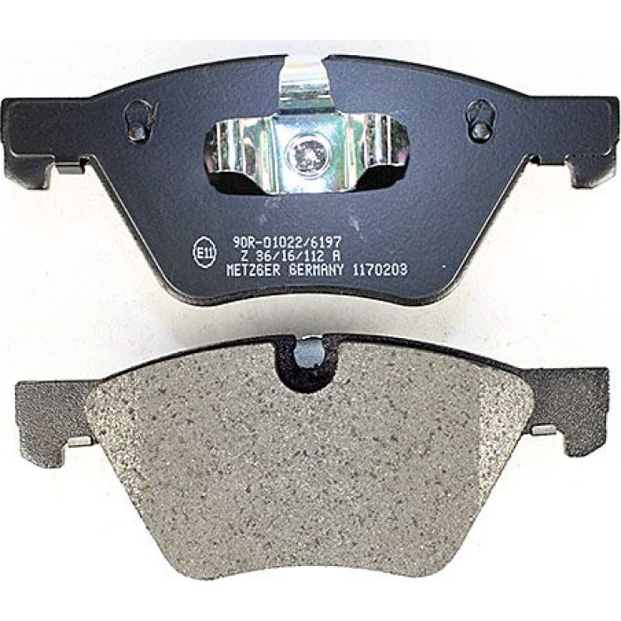 Metzger 1170203 Bremsbelagsatz, Scheibenbremse