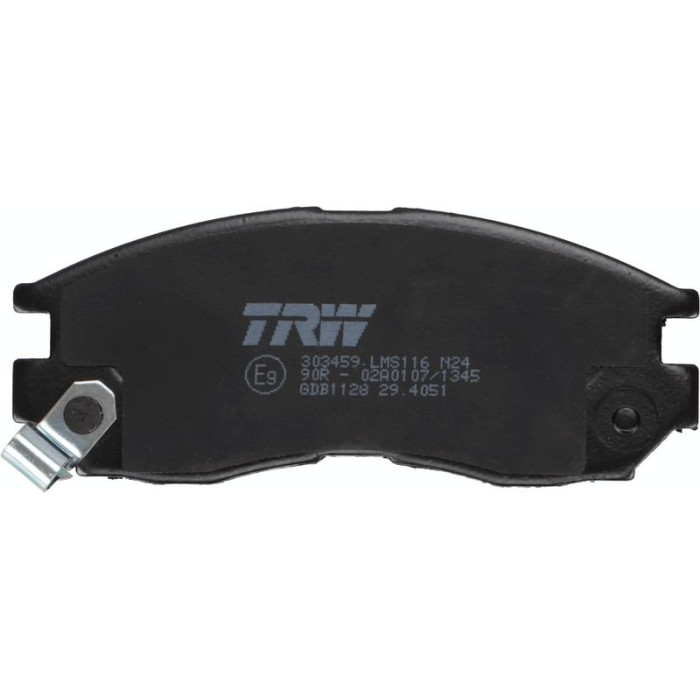 TRW GDB1128 Bremsbelagsatz, Scheibenbremse TRW GDB1128 Bremsbelagsatz, Scheibenbremse