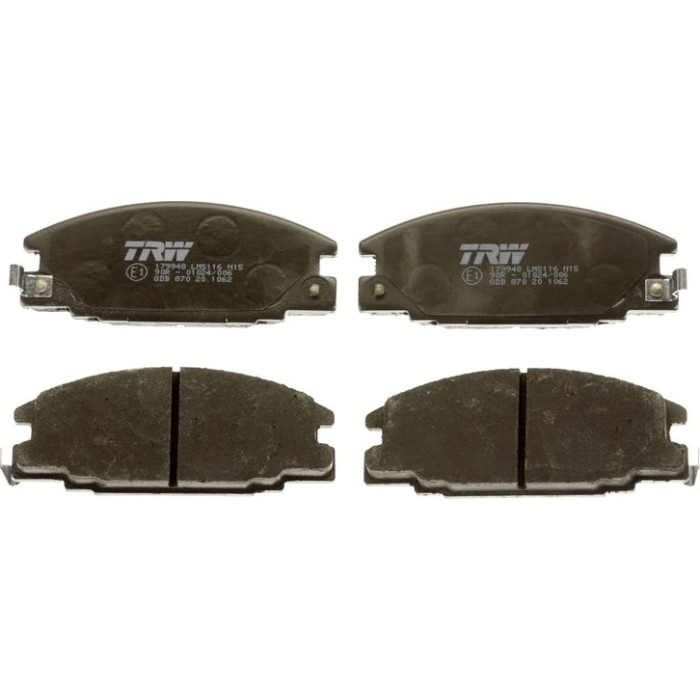 TRW GDB870 Bremsbelagsatz, Scheibenbremse COTEC