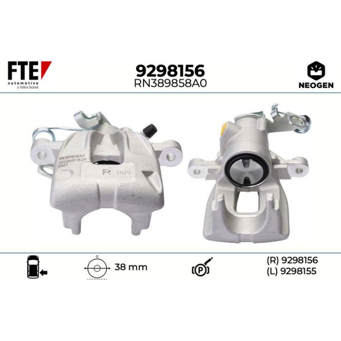 FTE 9298156 Bremssattel NEOGEN FTE 9298156 Bremssattel NEOGEN