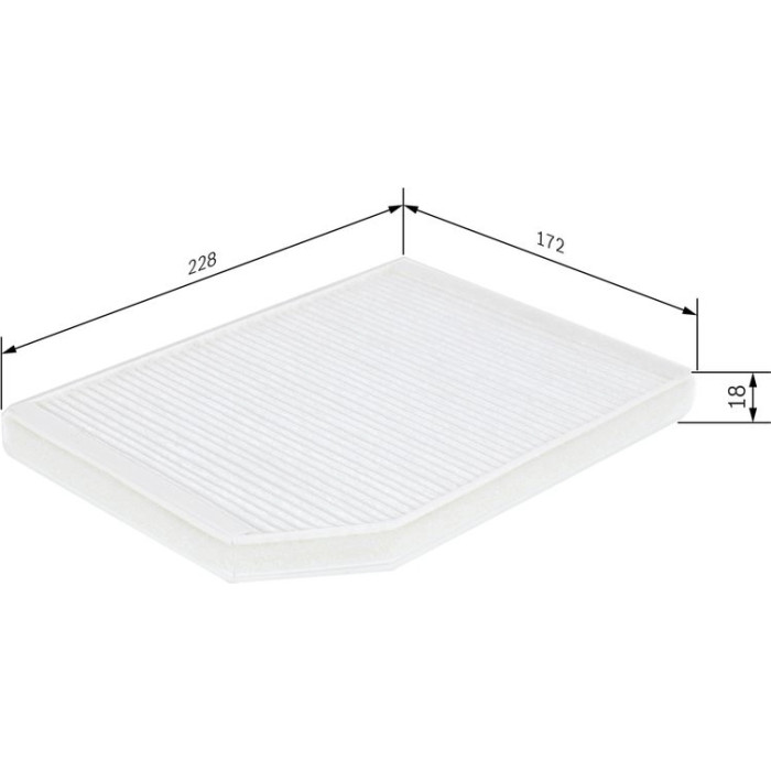 BOSCH 1 987 432 027 Innenraumfilter BOSCH 1 987 432 027 Innenraumfilter