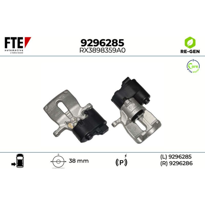 FTE 9296285 Bremssattel FTE 9296285 Bremssattel