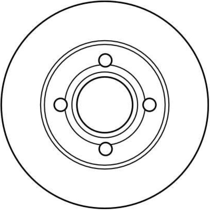 TRW DF2599 Bremsscheibe TRW DF2599 Bremsscheibe