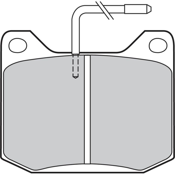 Valeo 598174 Bremsbelagsatz, Scheibenbremse