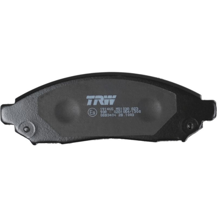 TRW GDB3404 Bremsbelagsatz, Scheibenbremse COTEC TRW GDB3404 Bremsbelagsatz, Scheibenbremse COTEC