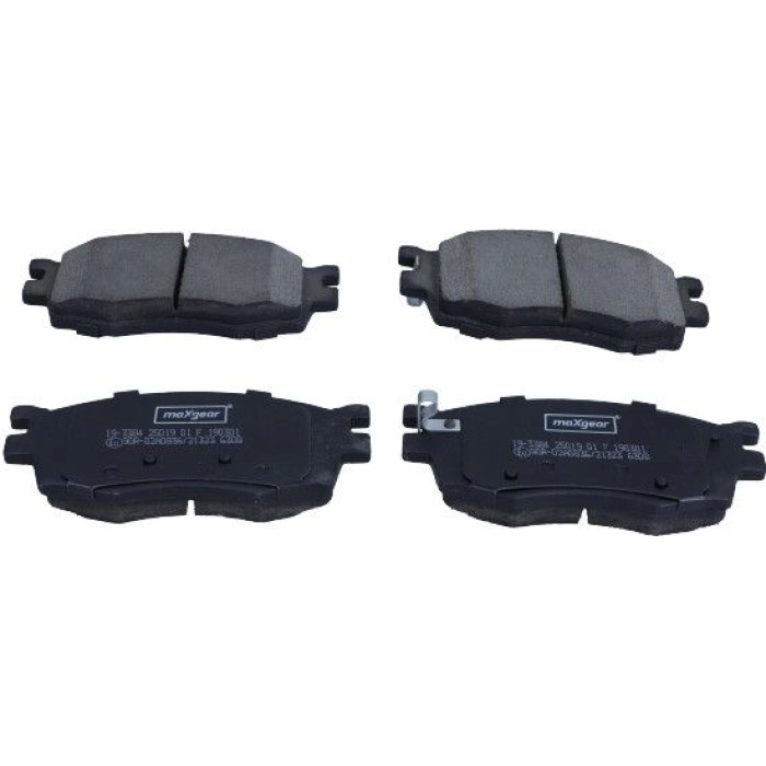 Maxgear 19-3384 Bremsbelagsatz, Scheibenbremse Maxgear 19-3384 Bremsbelagsatz, Scheibenbremse