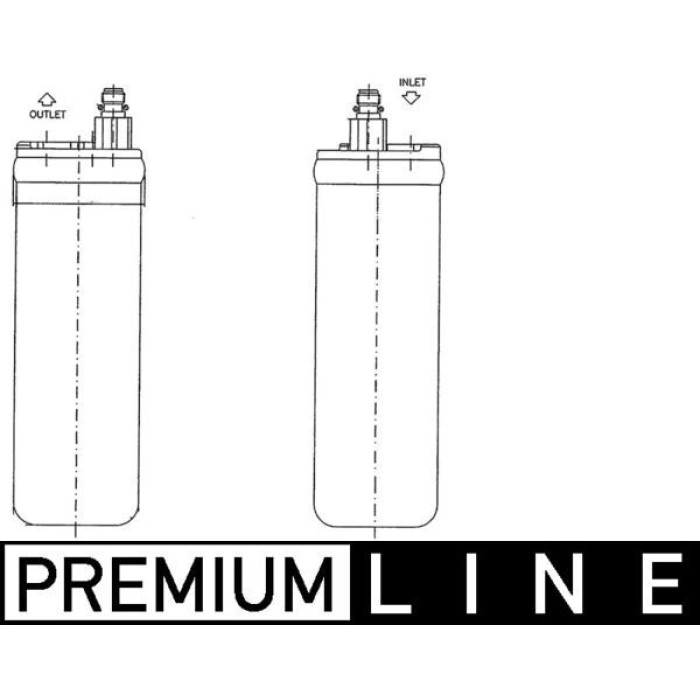 Mahle AD 228 000P Trockner, Klimaanlage BEHR Premium Line