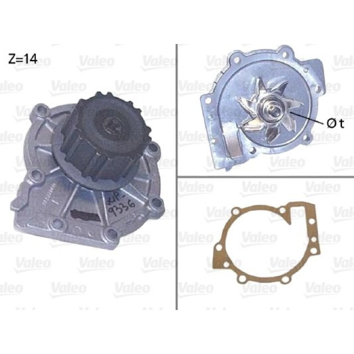 Valeo 506853 Wasserpumpe