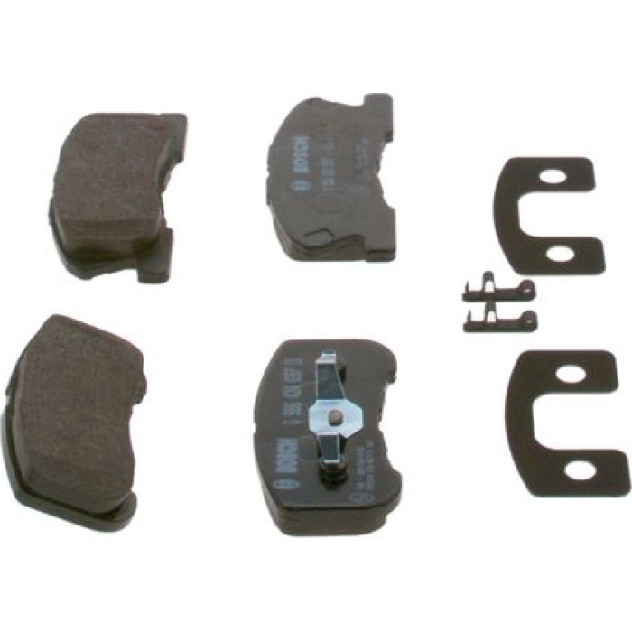 BOSCH 0 986 424 697 Bremsbelagsatz, Scheibenbremse BOSCH 0 986 424 697 Bremsbelagsatz, Scheibenbremse