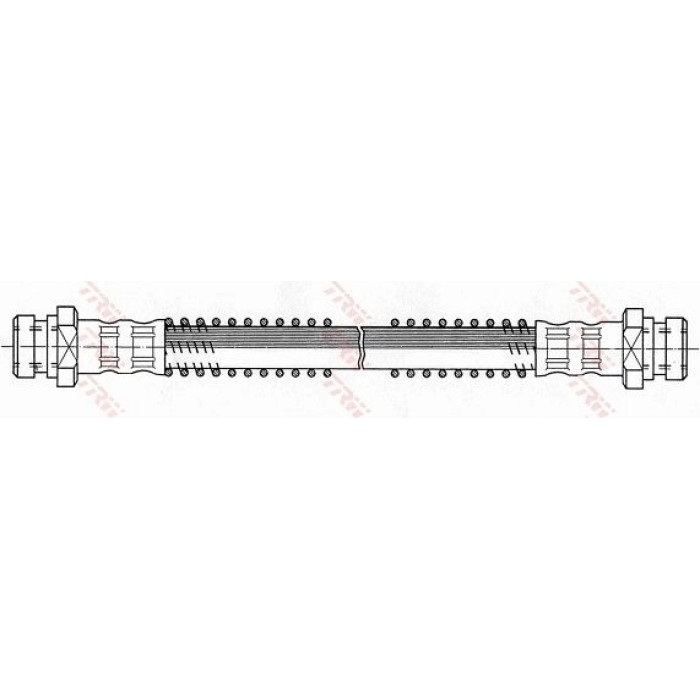 TRW PHA206 Bremsschlauch