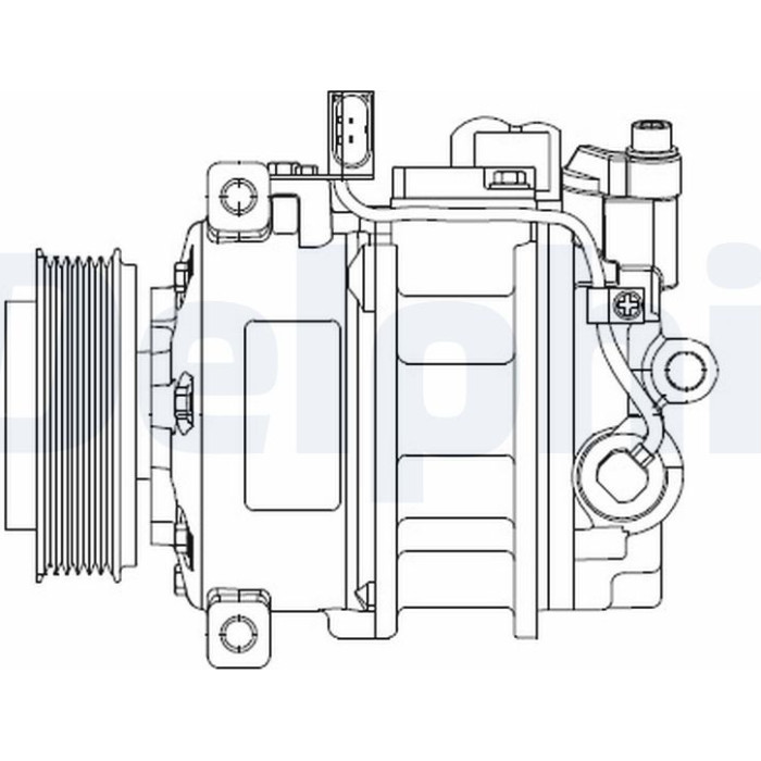 Delphi CS20522 Kompressor, Klimaanlage Delphi CS20522 Kompressor, Klimaanlage