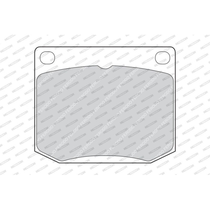 Ferodo FDB818 Bremsbelagsatz, Scheibenbremse PREMIER ECO FRICTION