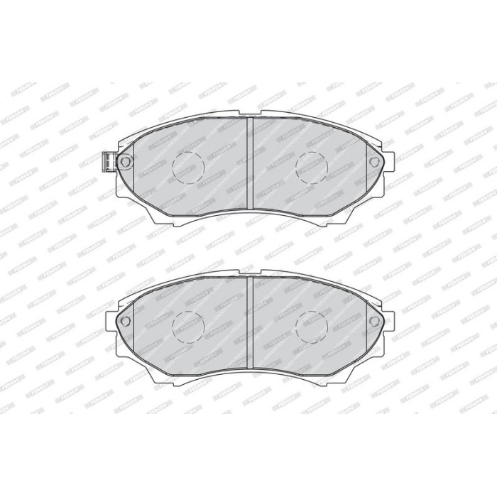 Ferodo FDB1817 Bremsbelagsatz, Scheibenbremse PREMIER ECO FRICTION