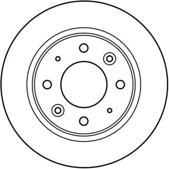 TRW DF4083 Bremsscheibe