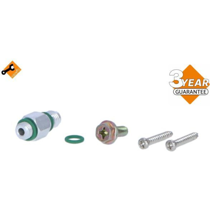 NRF 33369 Trockner, Klimaanlage mit Adapter EASY FIT