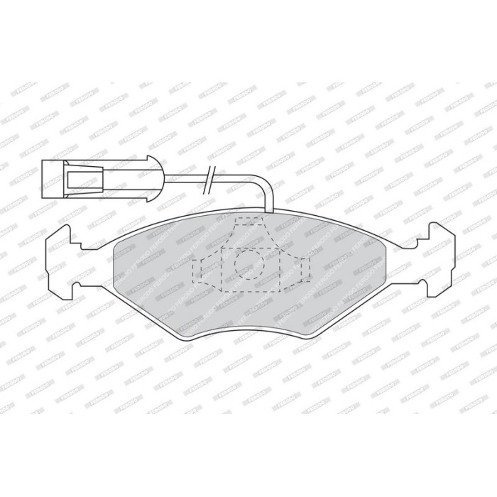 Ferodo FDB912 Bremsbelagsatz, Scheibenbremse PREMIER ECO FRICTION Ferodo FDB912 Bremsbelagsatz, Scheibenbremse PREMIER ECO FRICTION