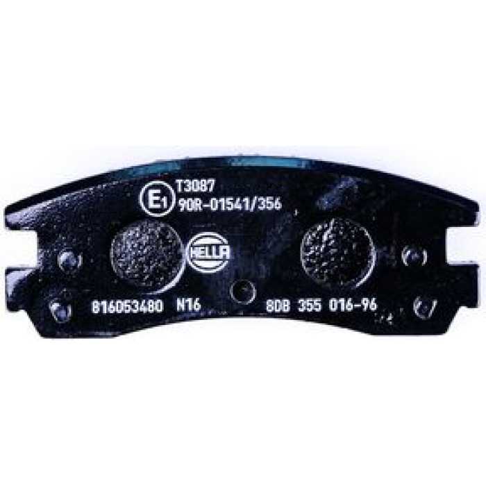 Hella 8DB 355 016-961 Bremsbelagsatz, Scheibenbremse Hella 8DB 355 016-961 Bremsbelagsatz, Scheibenbremse