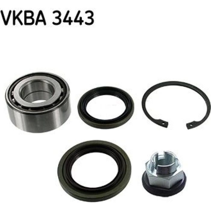 Radlagersatz VKBA 3443 Radlagersatz VKBA 3443