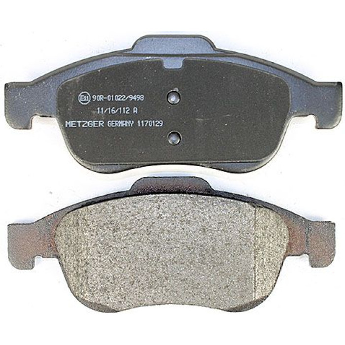 Metzger 1170129 Bremsbelagsatz, Scheibenbremse