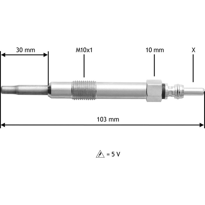 Valeo 345115 Glühkerze Valeo 345115 Glühkerze