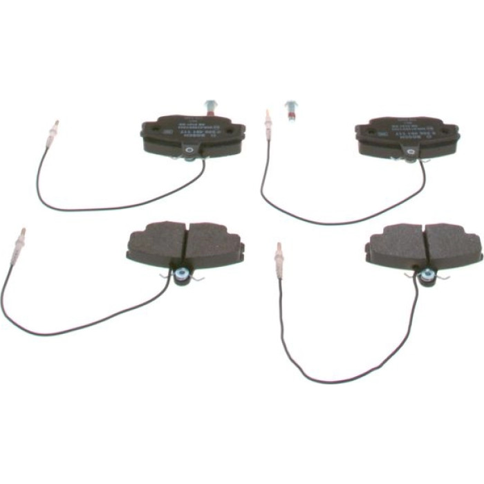 BOSCH 0 986 461 117 Bremsbelagsatz, Scheibenbremse BOSCH 0 986 461 117 Bremsbelagsatz, Scheibenbremse