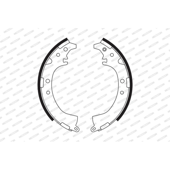 Ferodo FSB564 Bremsbackensatz PREMIER