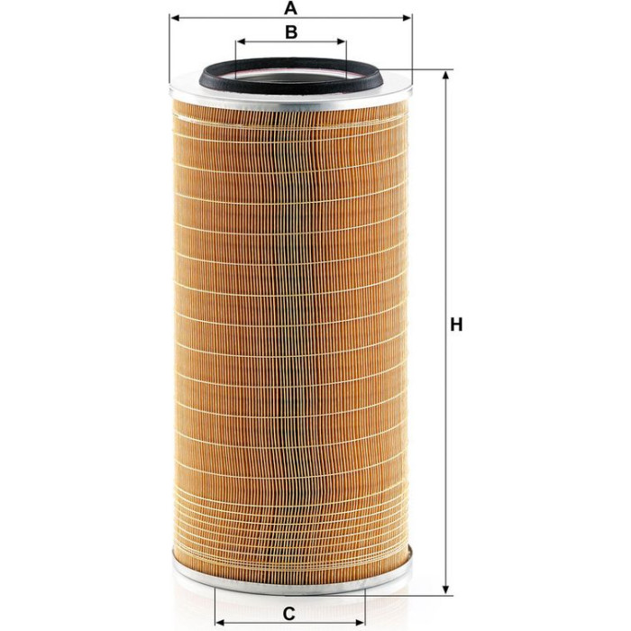 MANN-FILTER C 24 650/8 Luftfilter MANN-FILTER C 24 650/8 Luftfilter