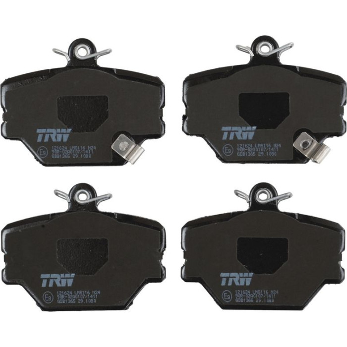 TRW GDB1365 Bremsbelagsatz, Scheibenbremse COTEC TRW GDB1365 Bremsbelagsatz, Scheibenbremse COTEC