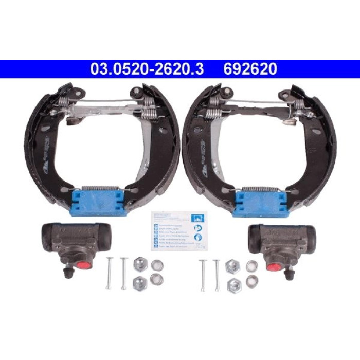 ATE 03.0520-2620.3 Bremsbackensatz Original TopKit ATE 03.0520-2620.3 Bremsbackensatz Original TopKit