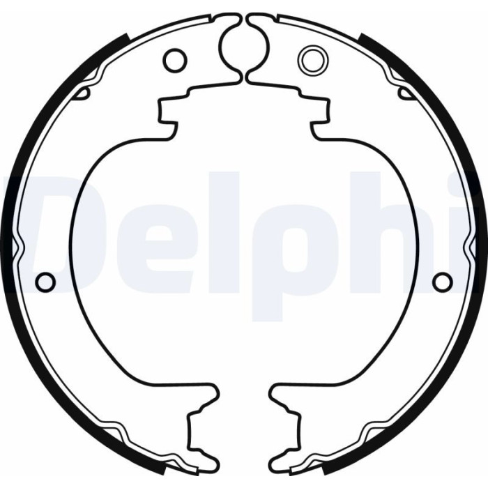 Delphi LS2082 Bremsbackensatz, Feststellbremse