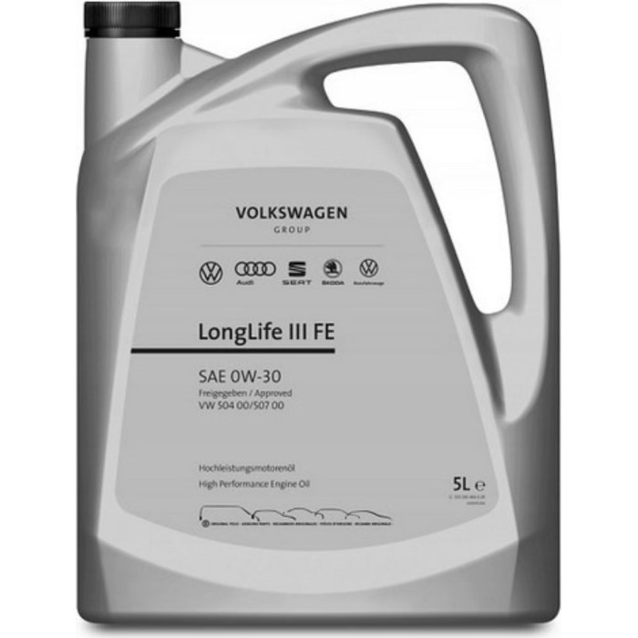 GS55545M4 VAG LONGLIFE III FE 0W-30 Motoröl, 5l GS55545M4 VAG LONGLIFE III FE 0W-30 Motoröl, 5l
