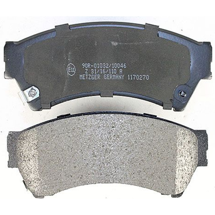 Metzger 1170270 Bremsbelagsatz, Scheibenbremse